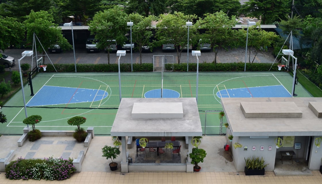 Basketball court